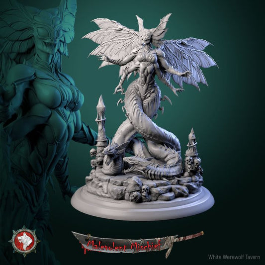 Seraphine the Dreadmother - heroic miniature | Malevolent Mischief | White Werewolf Tavern