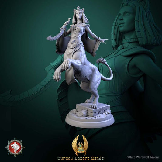 Sphinx Daughters of Sekhara Set | Cursed Desert Sands | White Werewolf Tavern