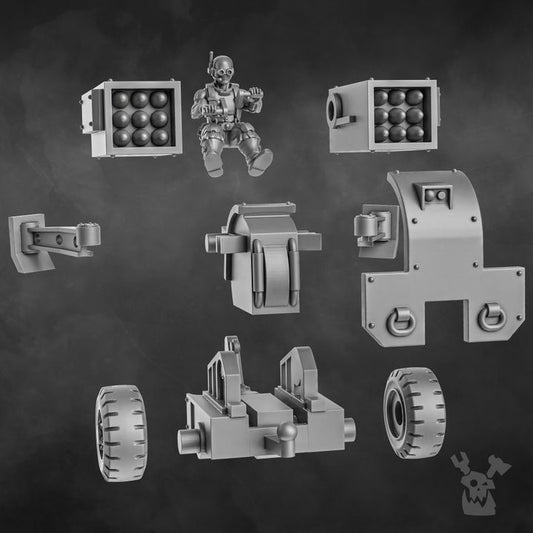 The Ork Slayers Heavy Artillery Team | Imperial Humans | Dakka Dakka