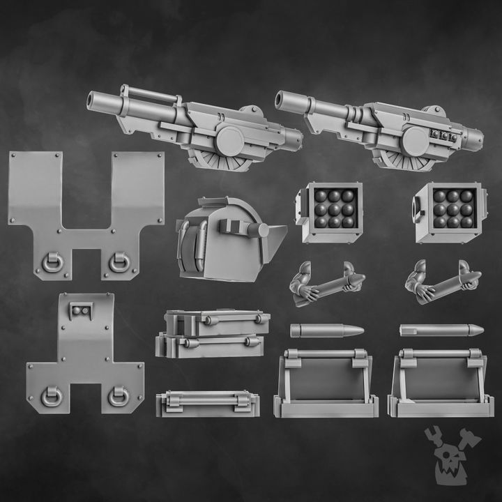 The Ork Slayers Heavy Artillery Team | Imperial Humans | Dakka Dakka