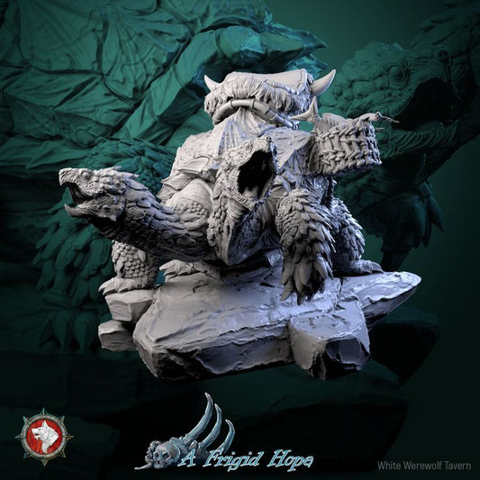 Turtle | A Frigid Hope | 75 mm scaled model | White Werewolf Tavern
