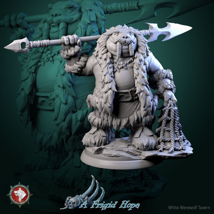 Tuskclaw Hunters Set | A Frigid Hope | White Werewolf Tavern