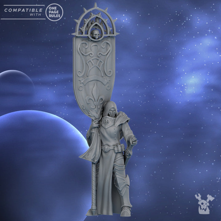 Standard Bearer of the Moon Saint | Silver Moon Daughters | Dakka Dakka