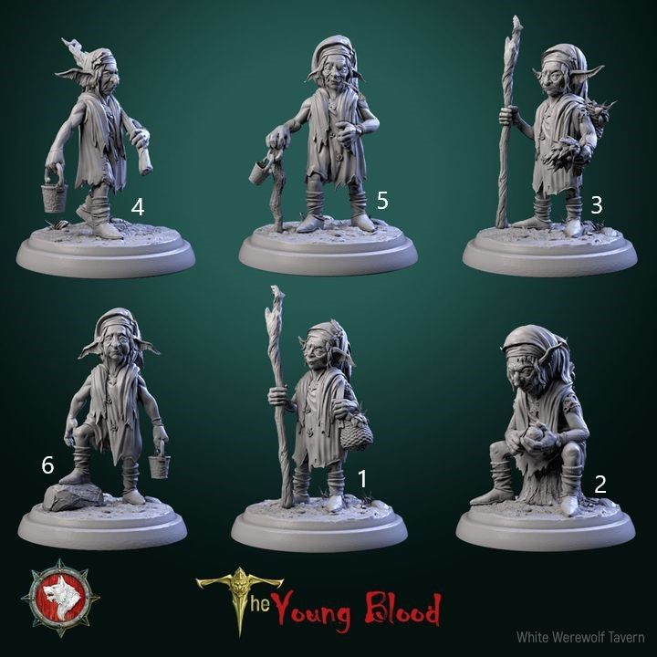 Elven Servants Set | The Young Blood | White Werewolf Tavern