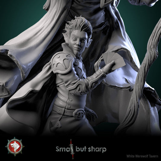 Gambler Halfling | Small But Sharp | White Werewolf Tavern