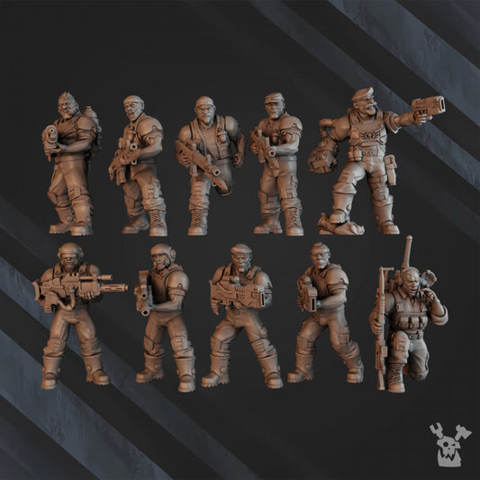 Green Hell Division Commando Squad | Imperial Humans | Dakka Dakka