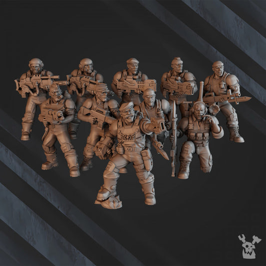 Green Hell Division Commando Squad | Imperial Humans | Dakka Dakka