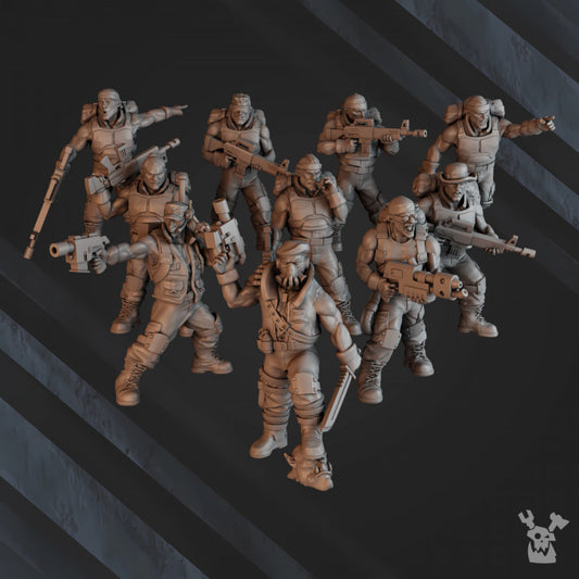 Green Hell Division Infantry Squad | Imperial Humans | Dakka Dakka