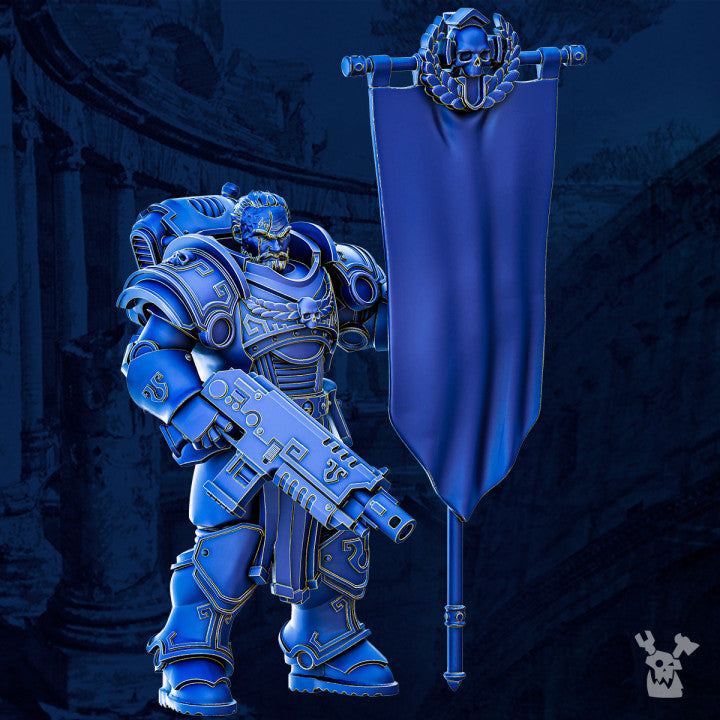 Legio Prima Victrix Bannerman | Legio Prima Victrix | Dakka Dakka