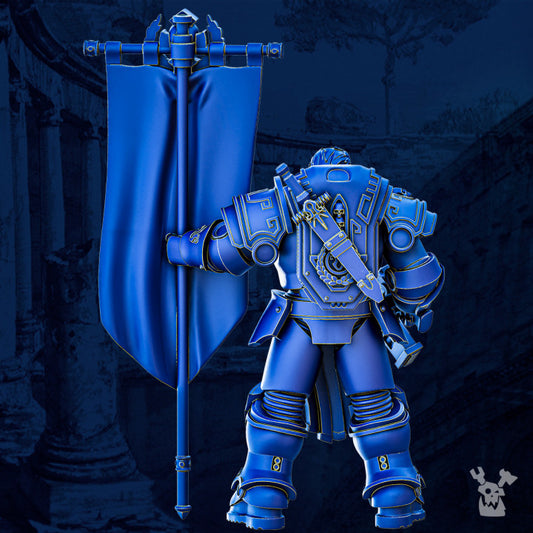 Legio Prima Victrix Bannerman | Legio Prima Victrix | Dakka Dakka