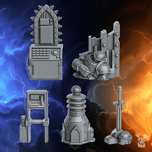 Objective Markers | Black Lions | Dakka Dakka