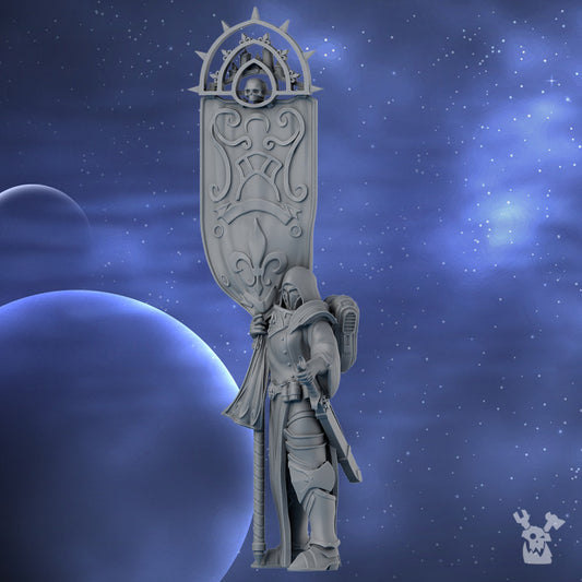 Standard Bearer of the Moon Saint | Silver Moon Daughters | Dakka Dakka