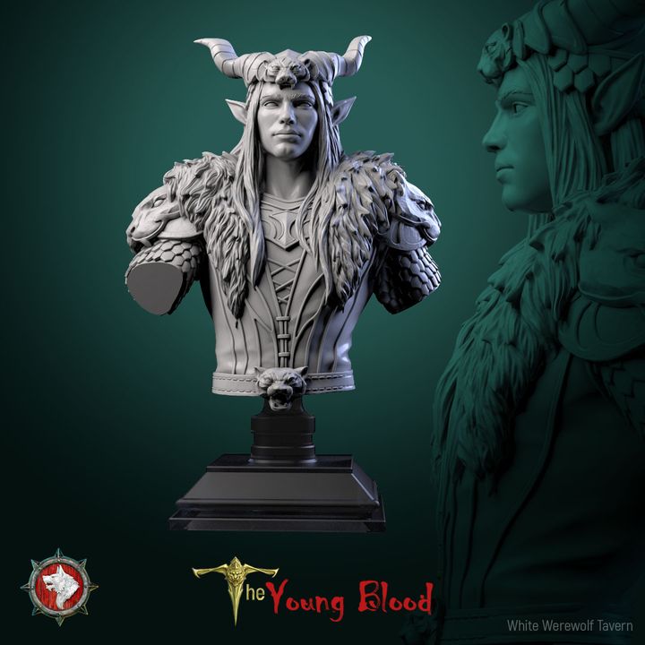 Taerith Silent Step - Bust | The Young Blood | White Werewolf Tavern