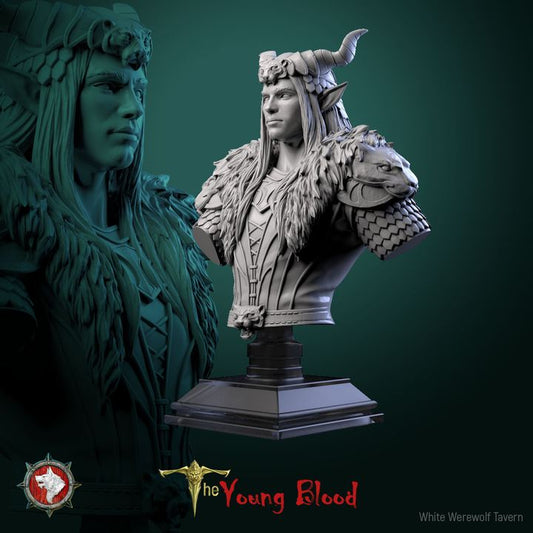 Taerith Silent Step - Bust | The Young Blood | White Werewolf Tavern