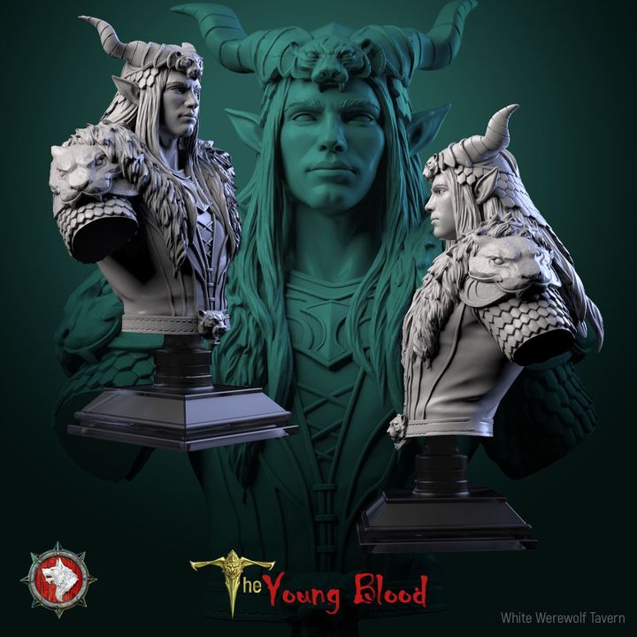 Taerith Silent Step - Bust | The Young Blood | White Werewolf Tavern