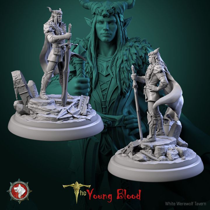 Taerith Silent Step | The Young Blood | White Werewolf Tavern