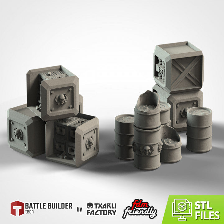 Barrels and Cubes | Txarli Factory