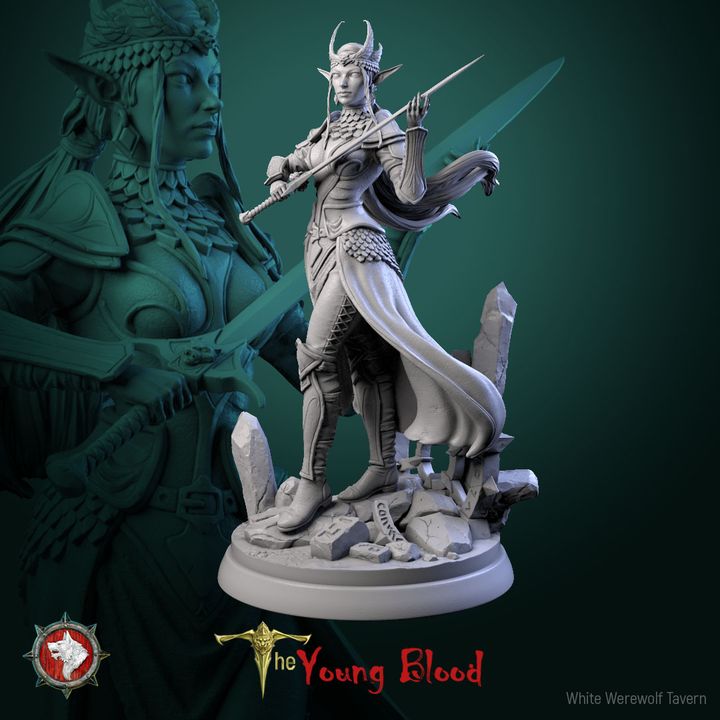 Ysselara Stone Heart | The Young Blood | White Werewolf Tavern