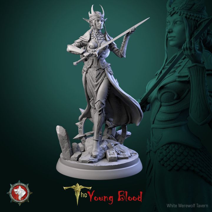 Ysselara Stone Heart | The Young Blood | White Werewolf Tavern