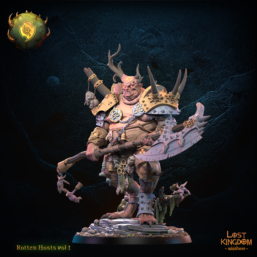 Demon Prince of Disease | Rotten Hosts | Lost Kingdom Miniatures | Kings of War | Tabletop