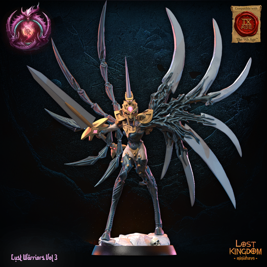 Claire - The Claymore | Sons of Depravation | Lost Kingdom Miniatures