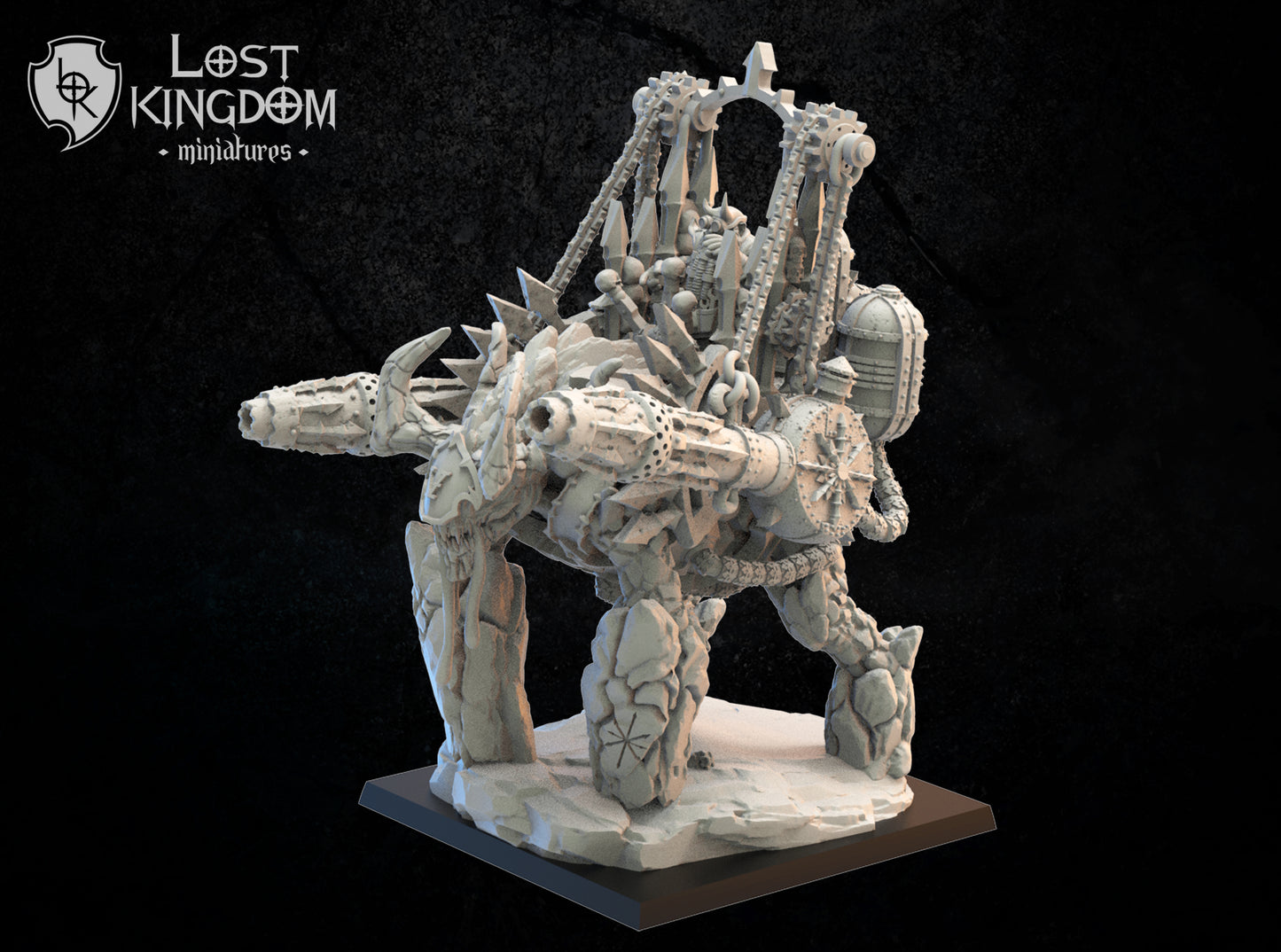 Magma Thrower | Infernal Dwarves | Lost Kingdom Miniatures |