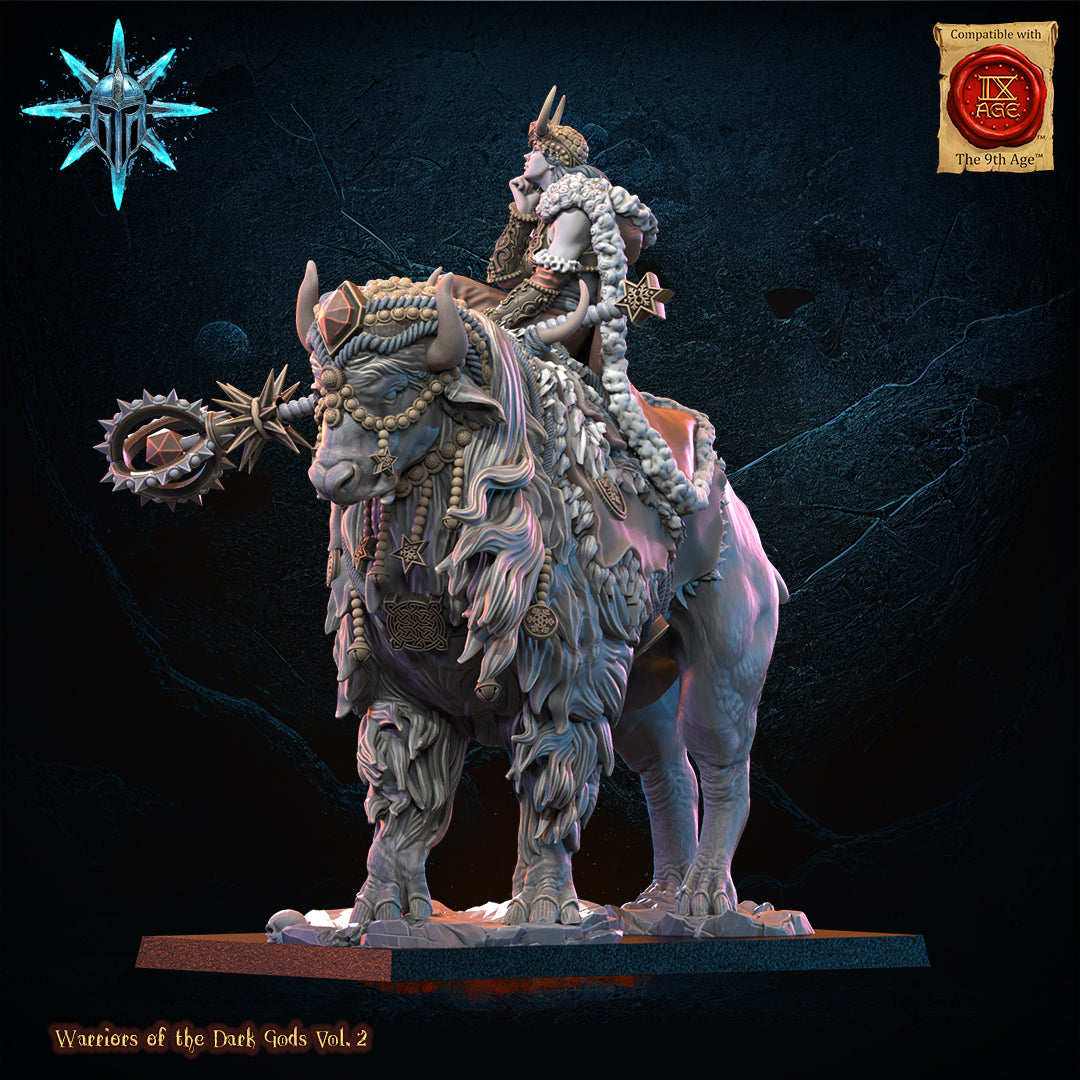 Frejya - Half Giant Wasteland Sorceress | Warriors of the Dark Gods | Lost Kingdom Miniatures