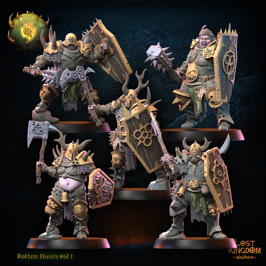 Disease Regiment | Rotten Hosts | Lost Kingdom Miniatures