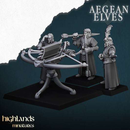 Aegean Elven Ballista | Highlands Miniatures