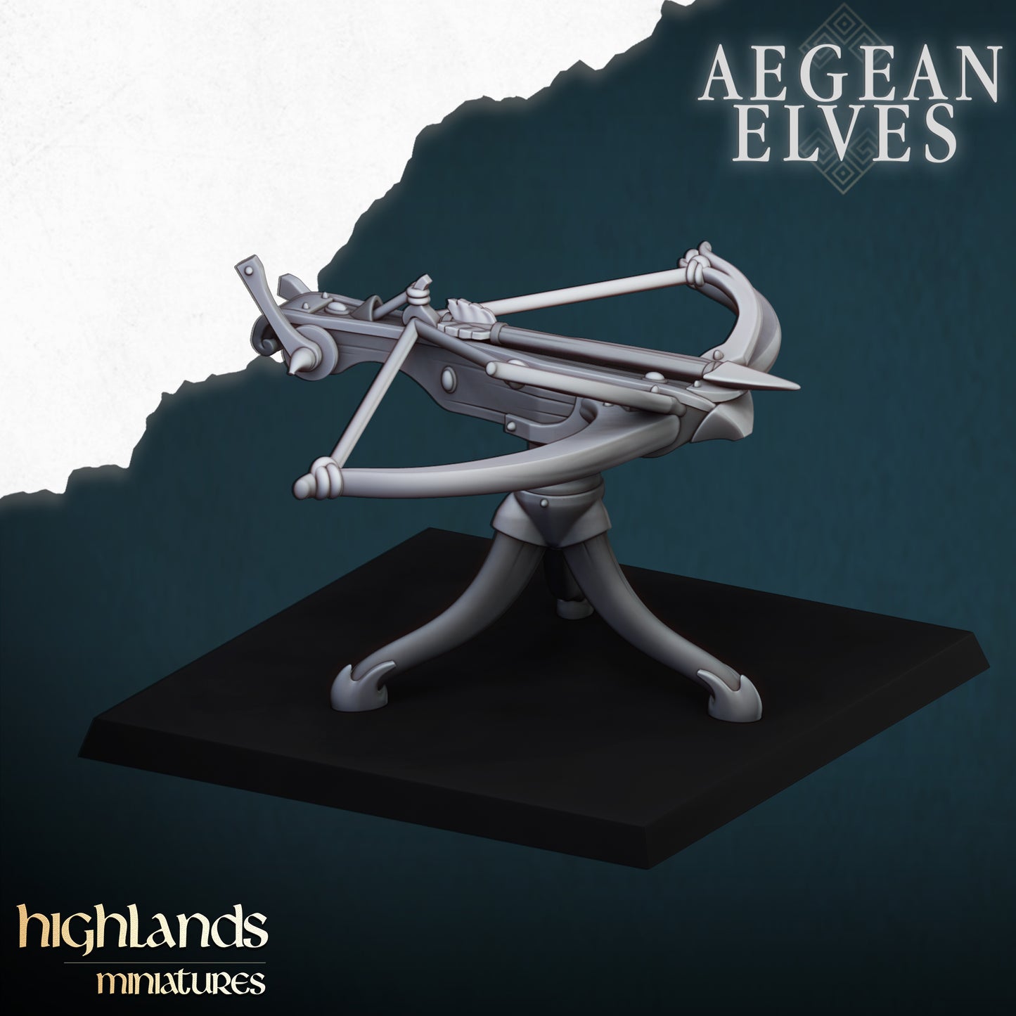 Aegean Elven Ballista | Highlands Miniatures