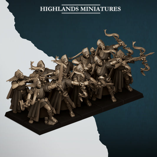Aegean Maids | Aegean Elves | Highlands Miniatures