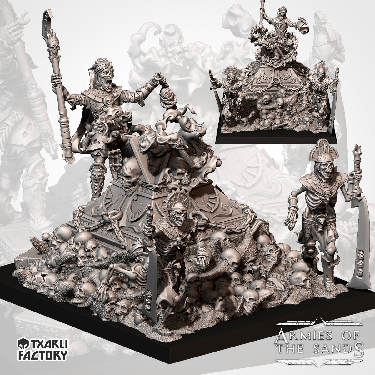 Ark of Souls | Txarli Factory | Armies of the Sands | Kings of War | Tabletop
