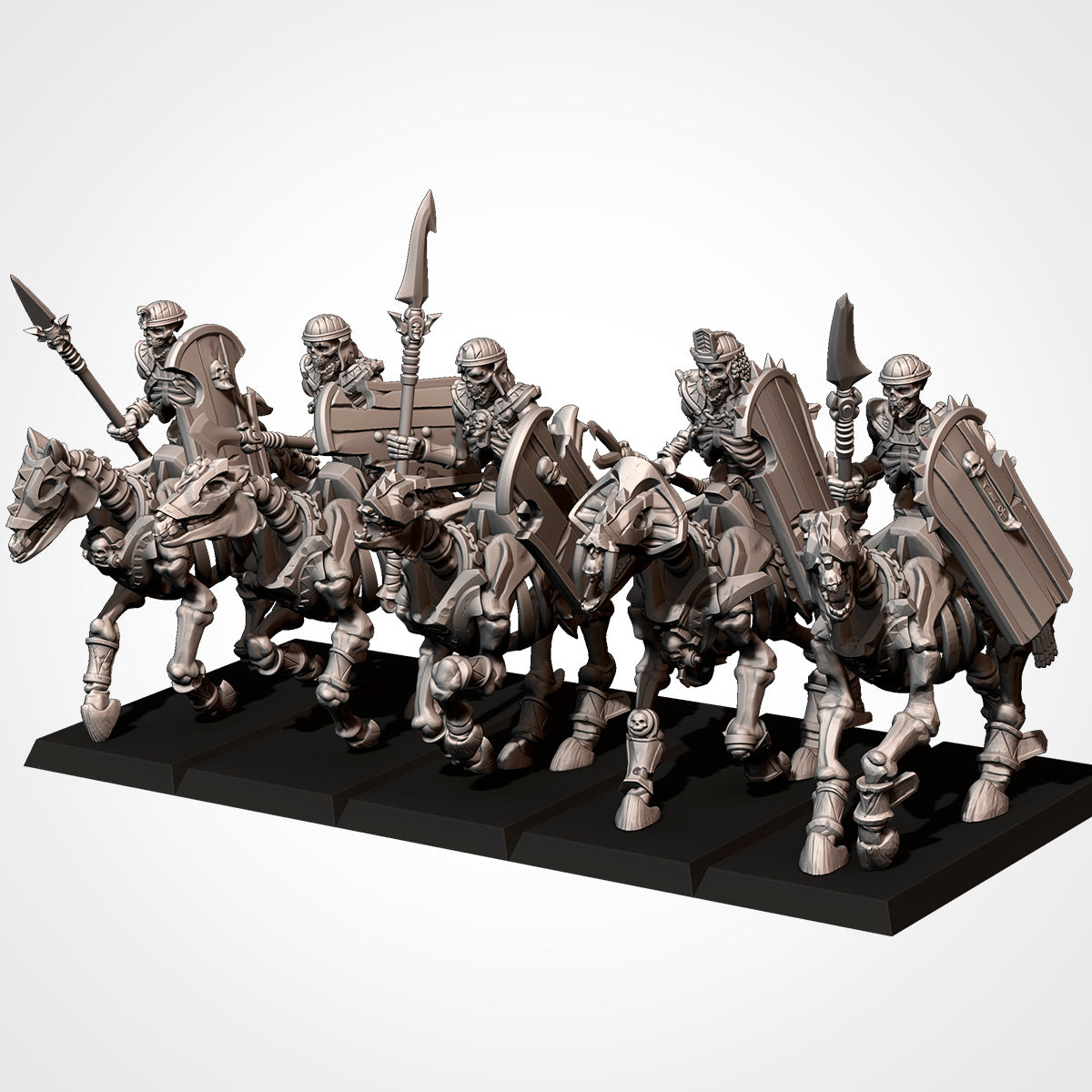 Skeletal Heavy Cavalry | Txarli Factory | Armies of the Sands