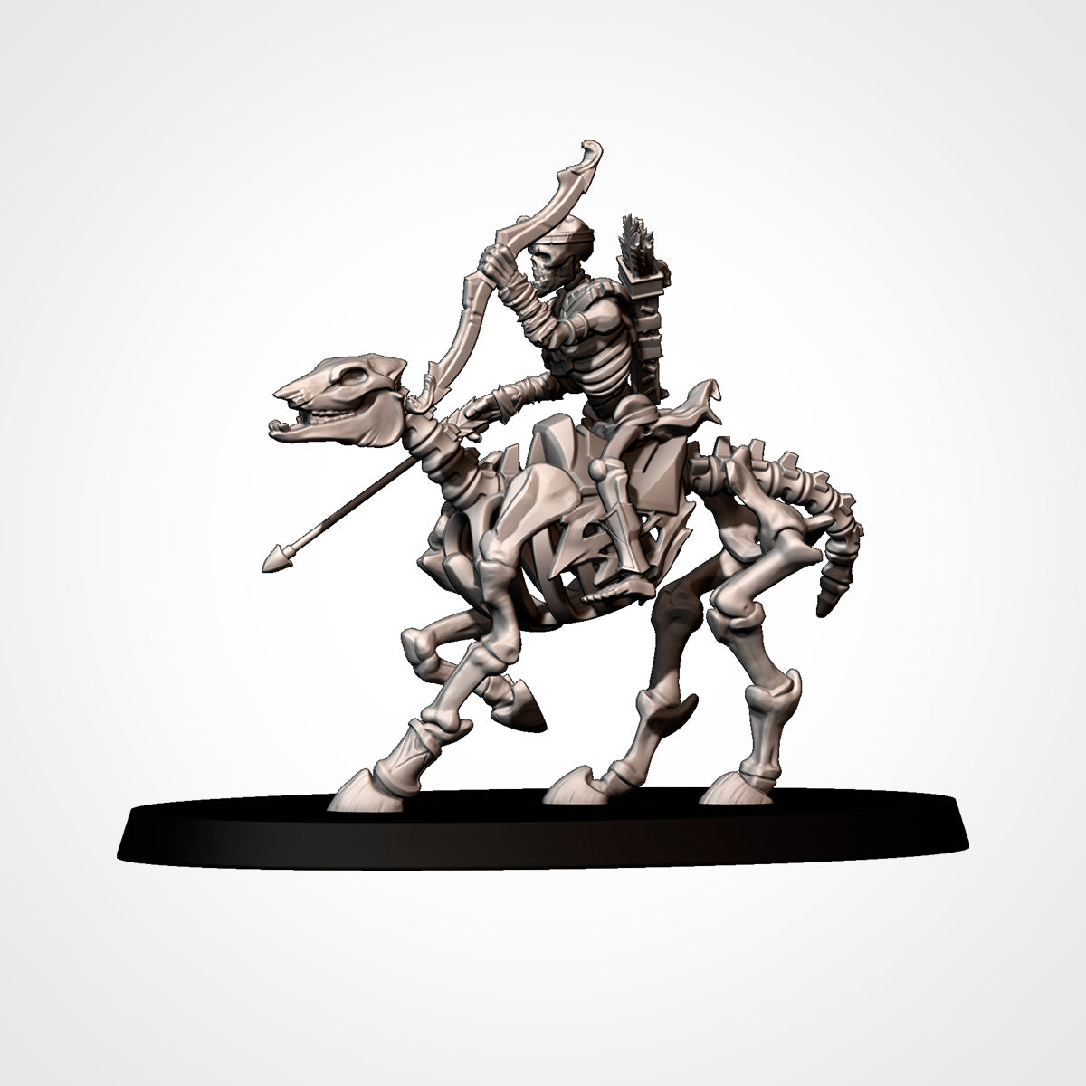 Skeletal Light Cavalry | Txarli Factory | Armies of the Sands | Kings of War | Tabletop