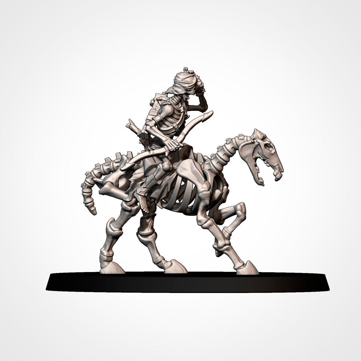 Skeletal Light Cavalry | Txarli Factory | Armies of the Sands | Kings of War | Tabletop