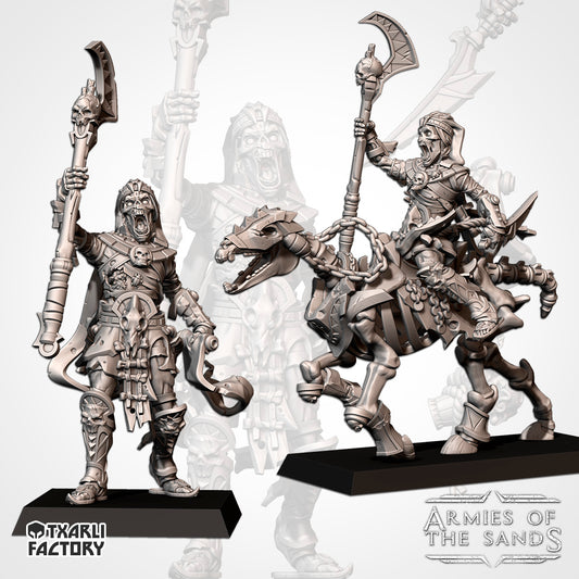 Undead Priest | Txarli Factory | Armies of the Sands | Kings of War | Tabletop