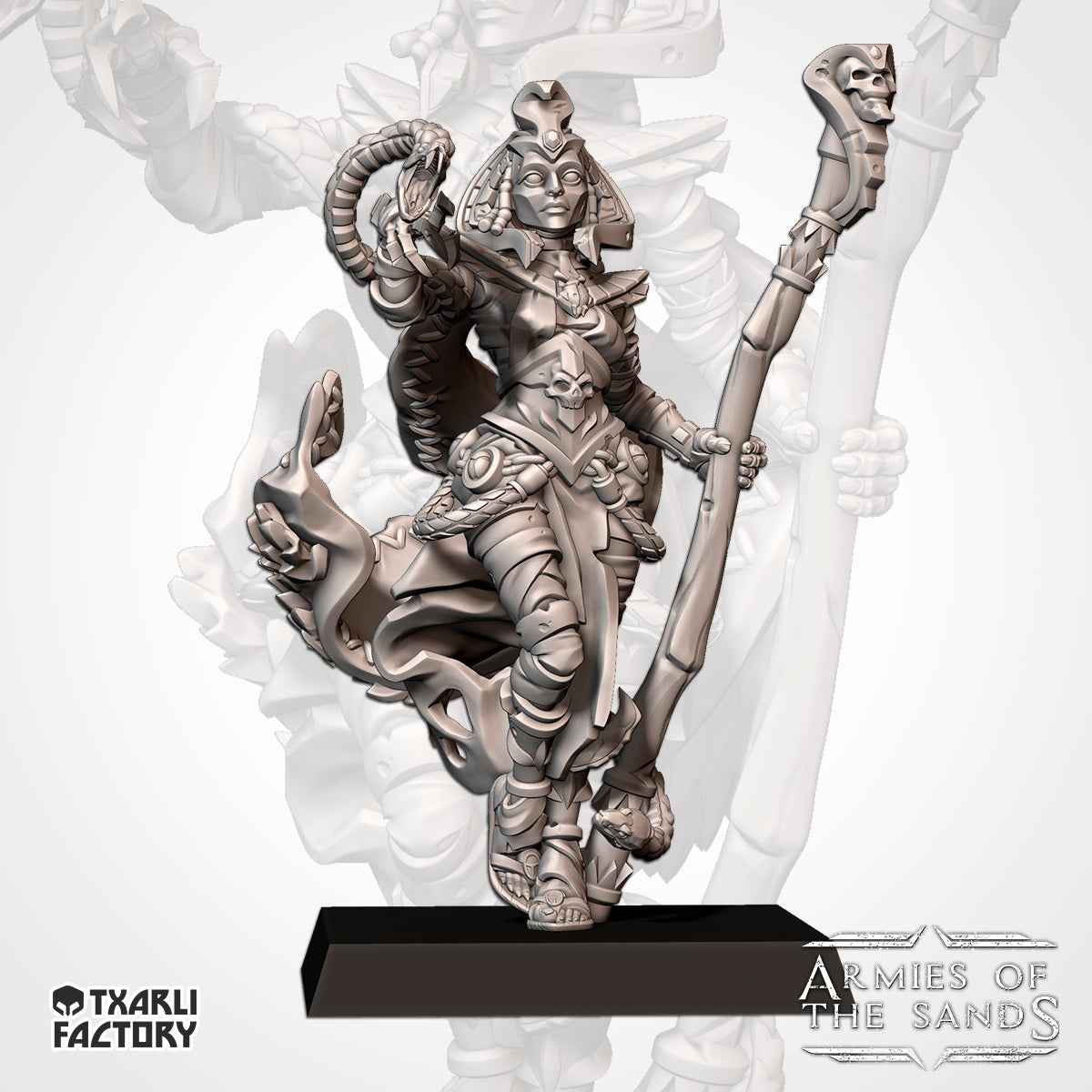 Queen of Snakes | Txarli Factory | Armies of the Sands