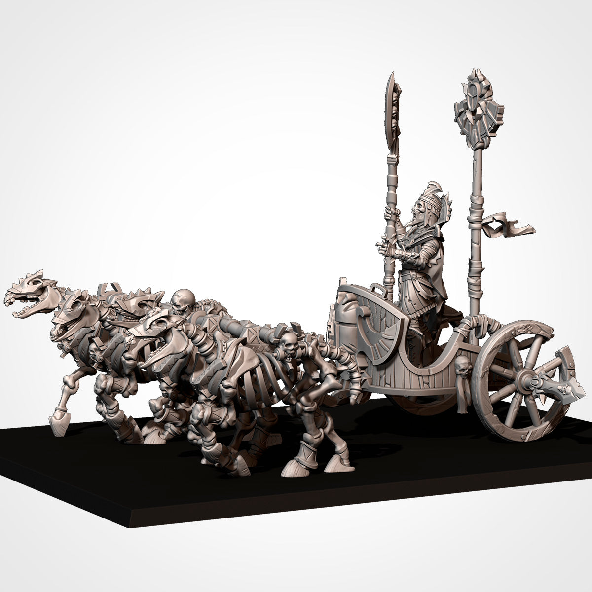 The Big King on Chariot | Txarli Factory | Armies of the Sands