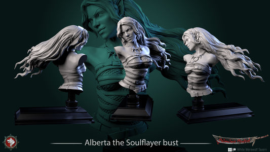 Alberta the Soulflayer - Bust | Malevolent Mischief | White Werewolf Tavern