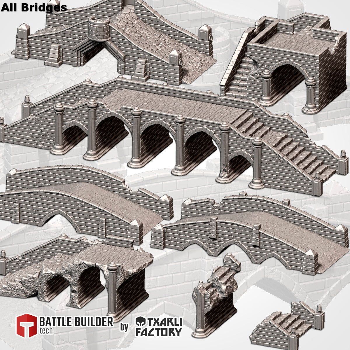 Medieval Bridges | Txarli Factory | Table Top Gaming