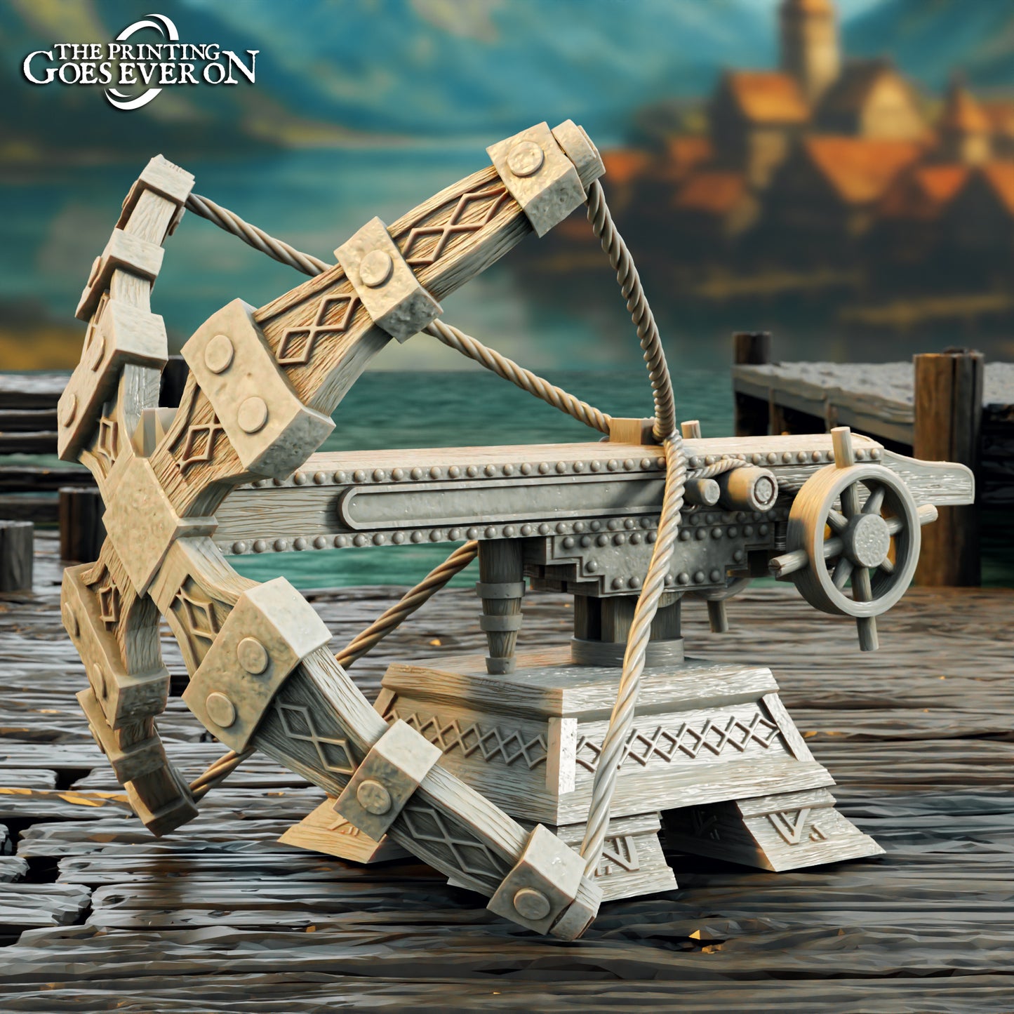 Anti-Dragon Ballista | Driftport Town | The Printing Goes Ever On