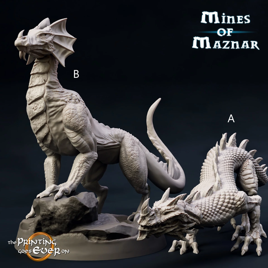 Cave Drakelings | Mines of Maznar | MESBG | The Printing Goes Ever On
