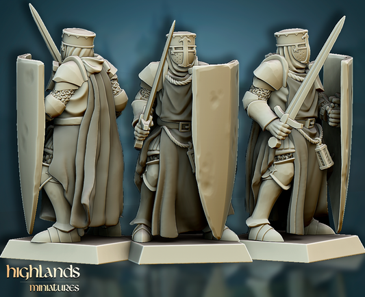 Crusader Knights | Gallia, the Medieval Kingdom | Highlands Miniatures