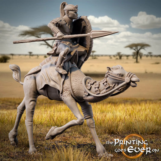 Tribal Camel Riders | Tribal Realms | MESBG | The Printing Goes Ever On