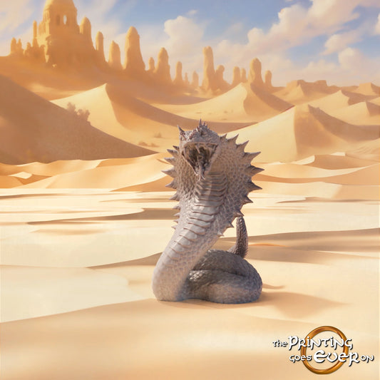 Desert Snake | Sands of the East | MESBG | The Printing Goes Ever On