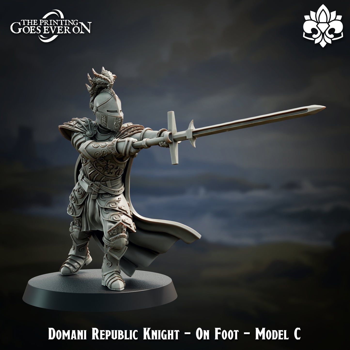 Domani Republic Knights - On Foot | Domani Republic | The Printing Goes Ever On