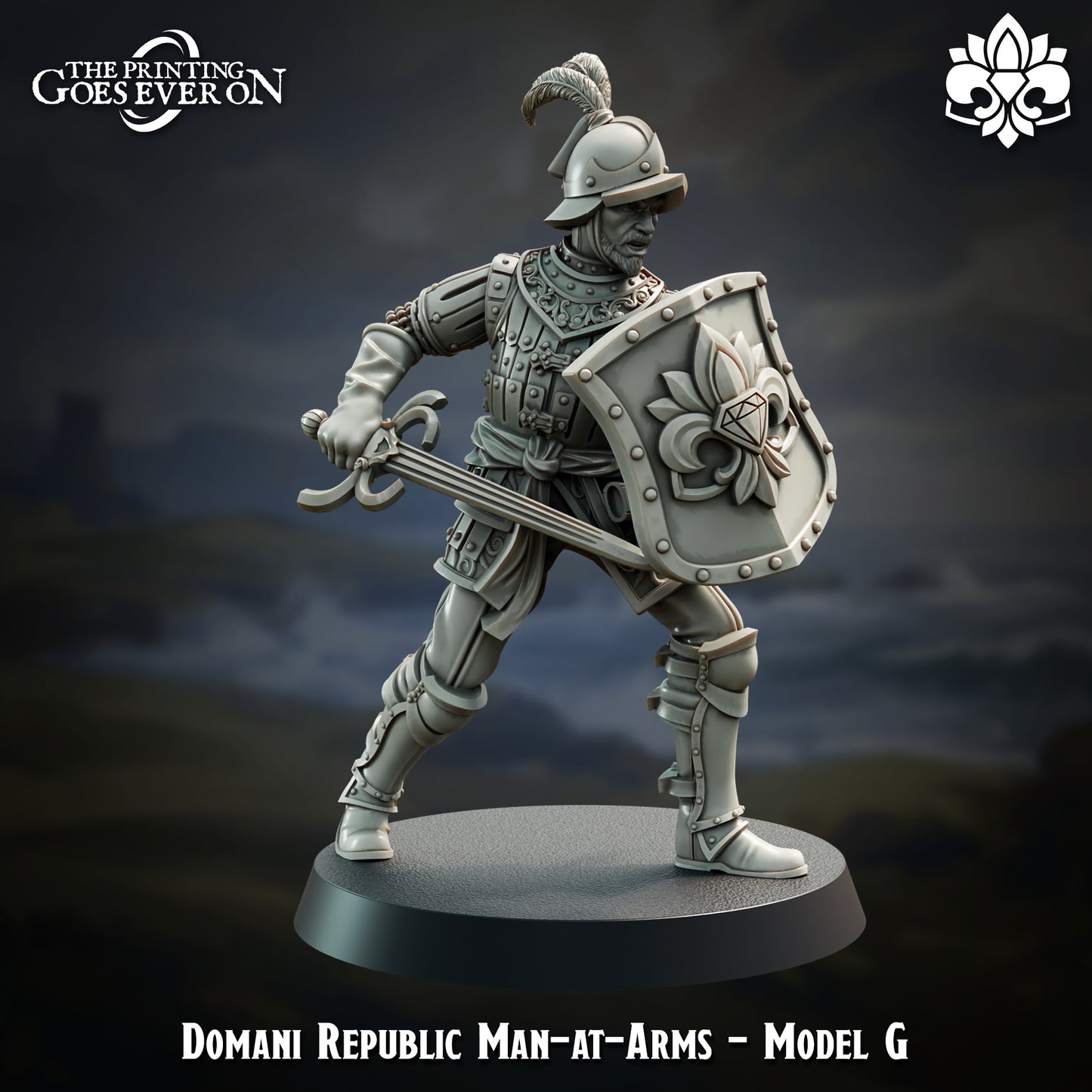 Men-at-Arms Set | Domani Republic | The Printing Goes Ever On