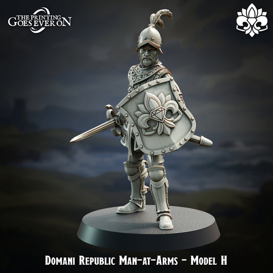 Men-at-Arms Set | Domani Republic | The Printing Goes Ever On