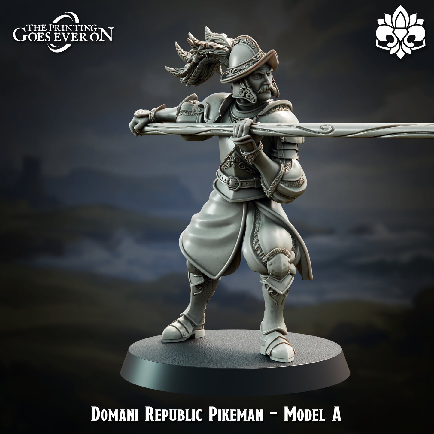 Pikemen Set | Domani Republic | The Printing Goes Ever On