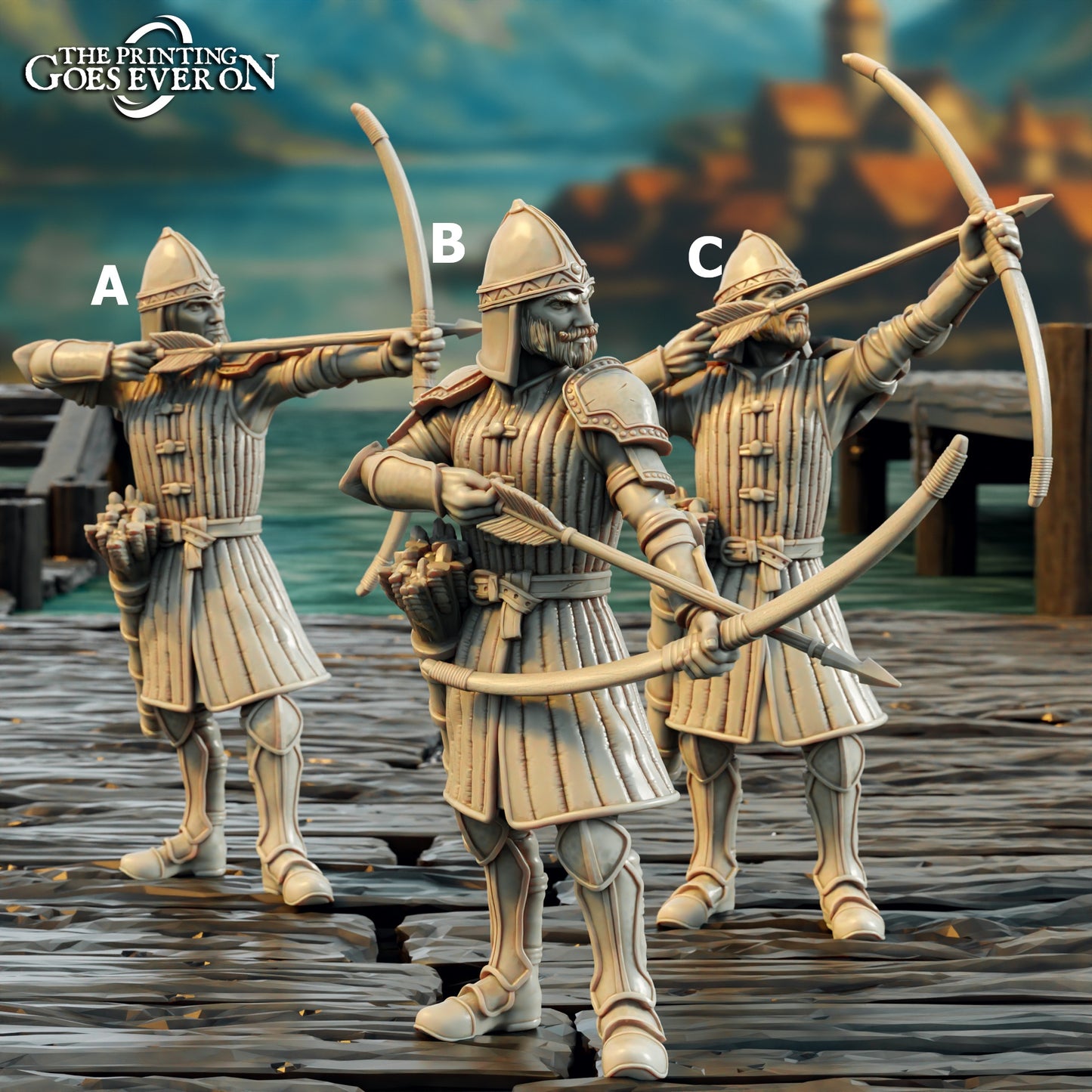 Driftport Archers | Driftport Town | The Printing Goes Ever On